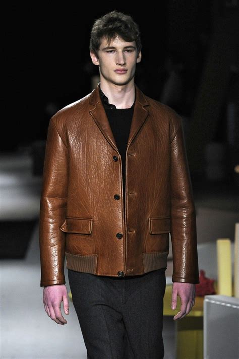 leather prada jacket|prada leather jacket men's.